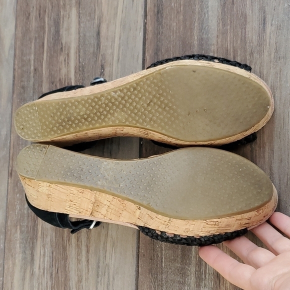 Toms Women Wedge Platform Sandal shoes heels s 8 - Picture 8 of 13